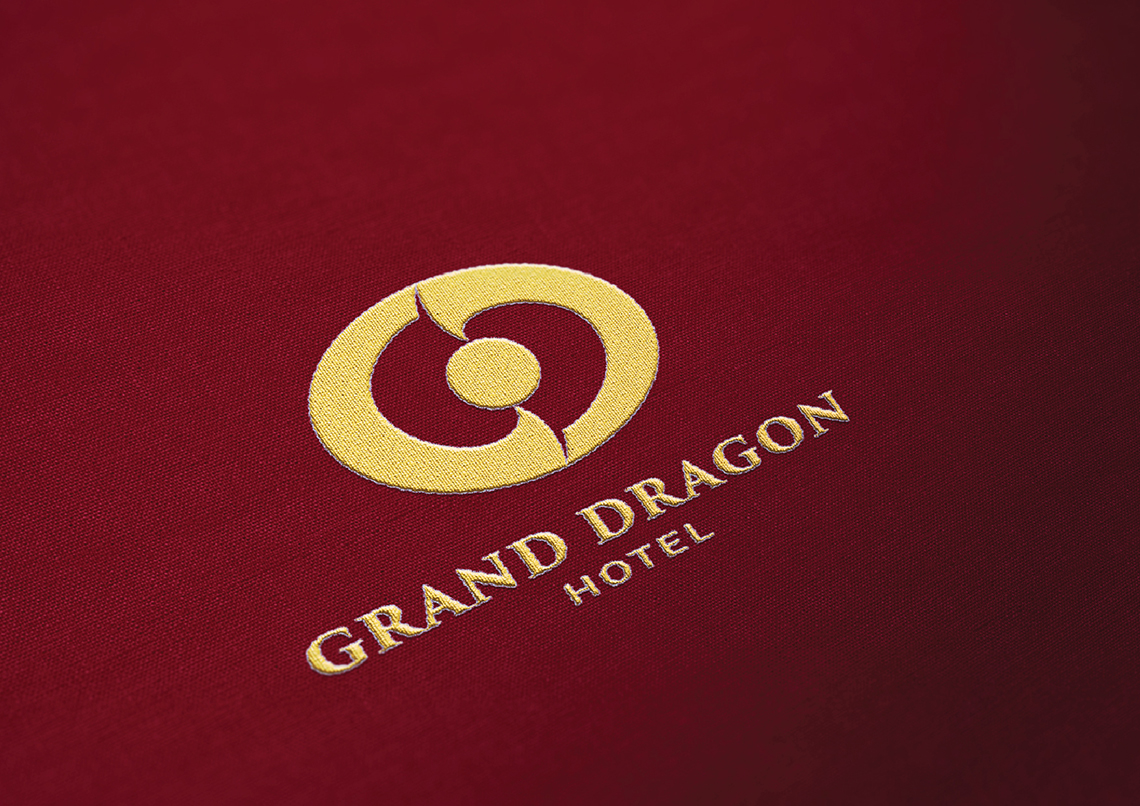 Grand Dragon Hotel - Thiết kế logo khách sạn Grand Dragon Hotel